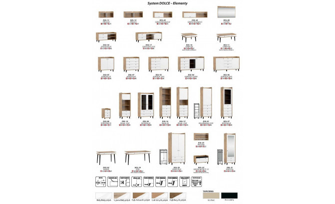 Комплект мебели DOLCE MEBLOCROSS DOLCE-1